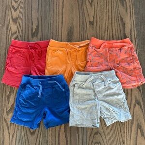 GAP organic boys shorts lot 2t